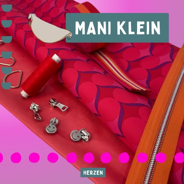Materialpaket Herzen "Mani"Two klein